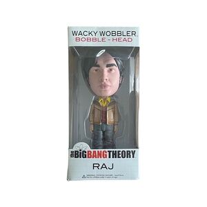 Funko Wacky Wobbler Bobble-Head The Big Bang Theory TV Show Raj Koothrappali NIB